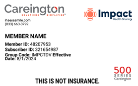 Impact Health Sharing ID Card